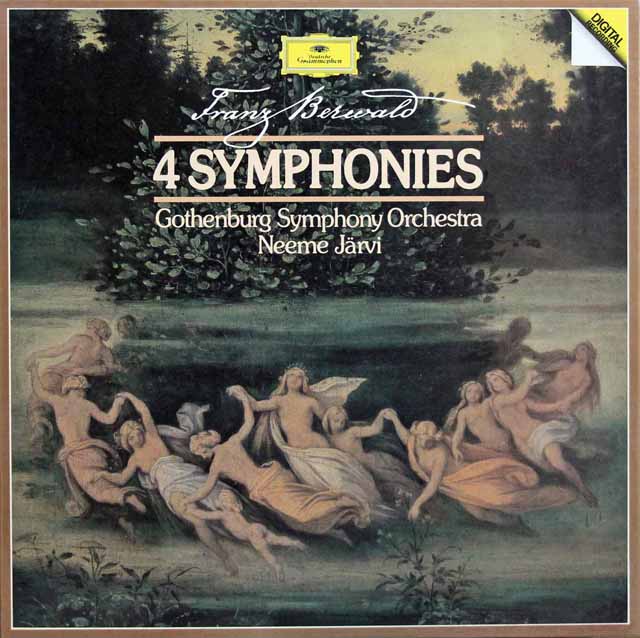 ヤルヴィのベルワルド/交響曲全集　独DGG　3135　LP レコード