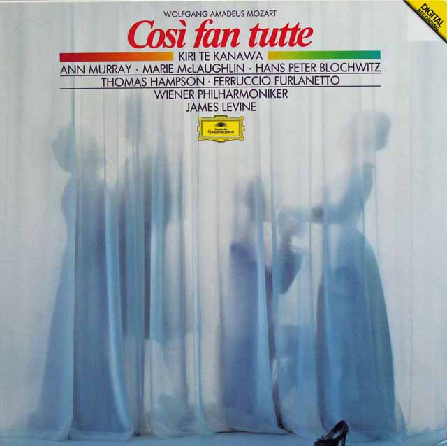 レヴァインのモーツァルト/「コジ・ファン・トゥッテ」全曲 　独DGG　3445　LP レコード