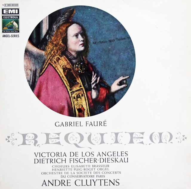 クリュイタンスのフォーレ/「レクイエム」　独EＭＩ　3136　LP レコード