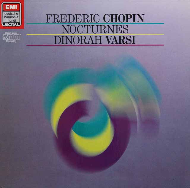 ヴァルシのショパン/夜想曲集　独EMI　3501　LP レコード