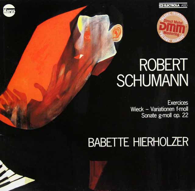ヒアホルツァーのシューマン/ピアノソナタ第2番ほか　独Marus　3502　LP レコード