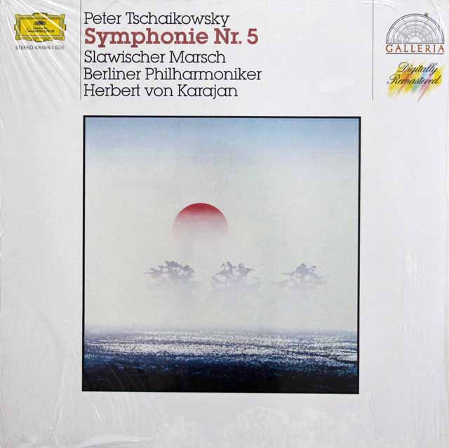 【未開封】カラヤンのチャイコフスキー/交響曲第5番ほか　独DGG　3137　LP レコード