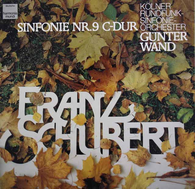 ヴァントのシューベルト/交響曲第9番「ザ・グレイト」　独HM　3502　LP レコード