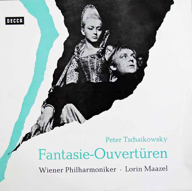 マゼールのチャイコフスキー/「ハムレット」&「ロメオとジュリエット」　独DECCA　3138　LP レコード