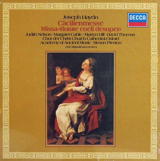 【未開封】　プレストンのハイドン/「聖チェチリアのミサ」ほか　独DECCA　3503　LP レコード