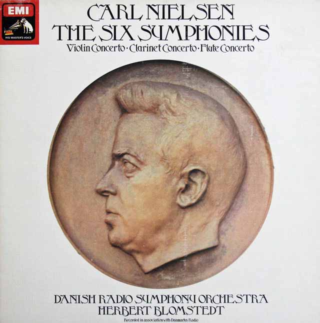 【オリジナル盤】ブロムシュテットのニールセン/交響曲全曲＆協奏曲集　英EMI　3138　LP レコード