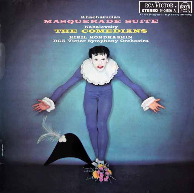 コンドラシンのハチャトゥリアン/組曲「仮面舞踏会」ほか　仏RCA　3139　LP レコード