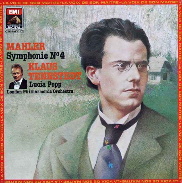 テンシュテットのマーラー/交響曲第4番　仏EMI（VSM）　3503　LP レコード