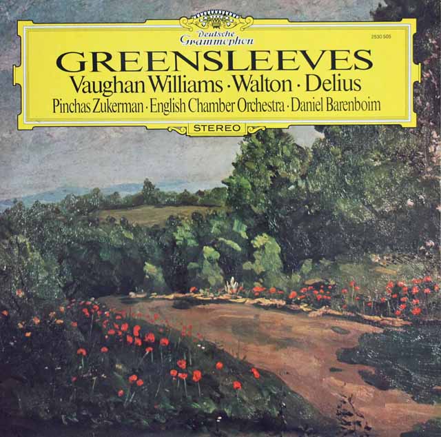 バレンボイムのイギリス管弦楽曲集　独DGG　3140　LP レコード