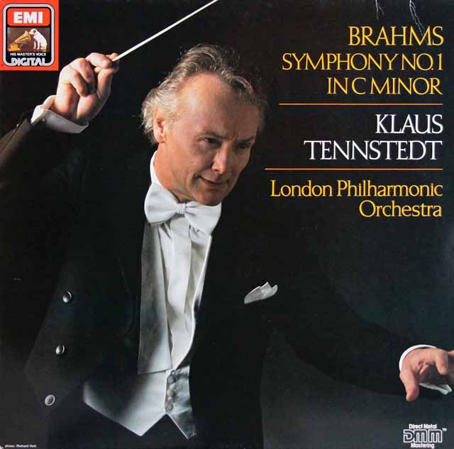テンシュテットのブラームス/交響曲第1番　独EMI　3504　LP レコード