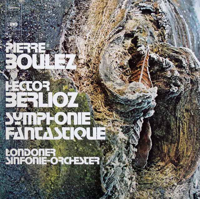ブーレーズのベルリオーズ/幻想交響曲　独CBS　3505　LP レコード