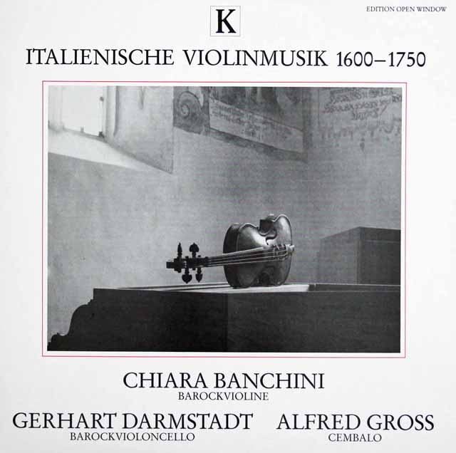 バンチーニらの1600年～1750年のイタリア・ヴァイオリン音楽集　独K（EOW）　3505　LP レコード