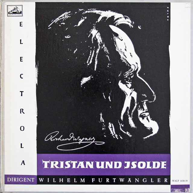 フルトヴェングラーのワーグナー/楽劇「トリスタンとイゾルデ」全曲　独ELECTROLA　3141　LP レコード