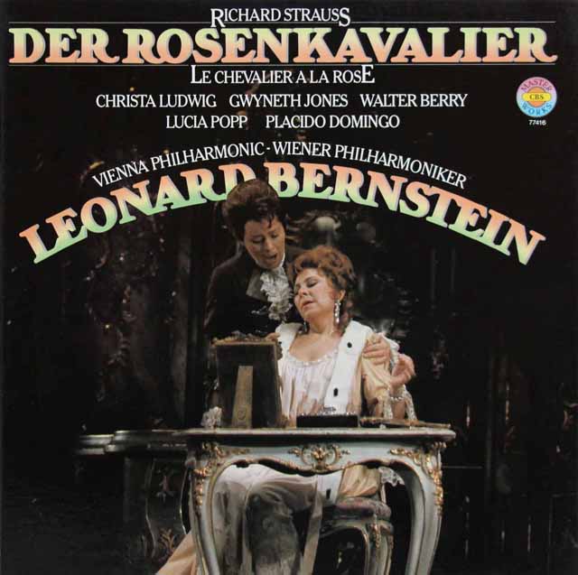 バーンスタインのR.シュトラウス/「ばらの騎士」全曲　独CBS　3142　LP レコード