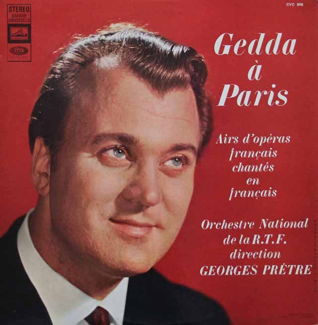 「ゲッダ・イン・パリ」　仏EMI（VSM）　3710　LP レコード