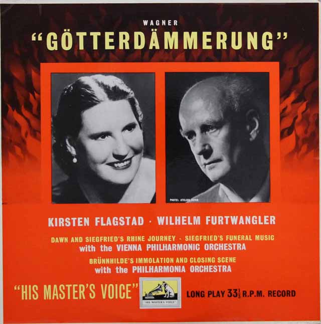 フルトヴェングラーのワーグナー/「神々の黄昏」より　英EMI　3144　LP レコード