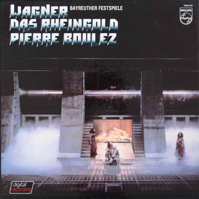 ブーレーズのワーグナー/「ラインの黄金」全曲 　蘭PHILIPS　3504　LP レコード