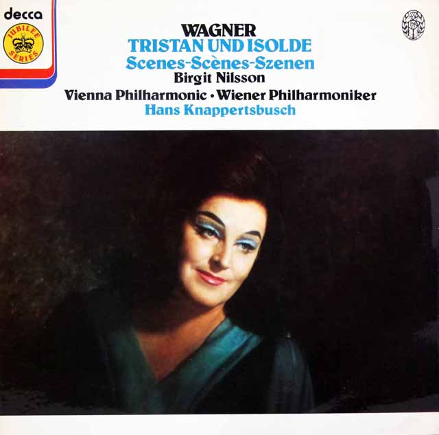 ニルソン&クナッパーツブッシュのワーグナー/「トリスタンとイゾルデ」より　英DECCA　3146　LP レコード