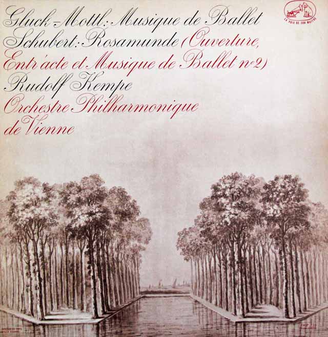 ケンペのシューベルト/「ロザムンデ」ほか　仏EMI（VSM）　3504　LP レコード