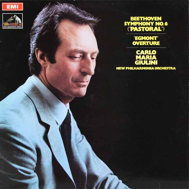 ジュリーニのベートーヴェン/交響曲第6番「田園」ほか　英EMI　3146　LP レコード