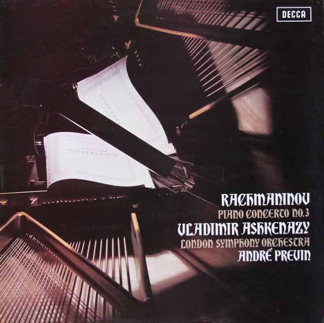 【オリジナル盤】　アシュケナージ、プレヴィンのラフマニノフ/ピアノ協奏曲第3番　英DECCA　3147　LP レコード