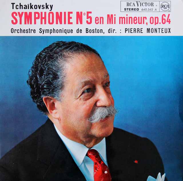 モントゥーのチャイコフスキー/交響曲第5番　仏RCA　3147　LP レコード