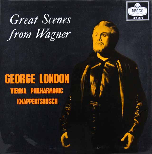 クナッパーツブッシュ＆ロンドンの「ワーグナー名演集」　英DECCA　3201　LP レコード