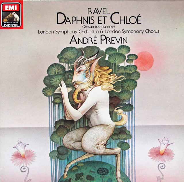 プレヴィンのラヴェル/「ダフニスとクロエ」　独EMI　3712　LP レコード