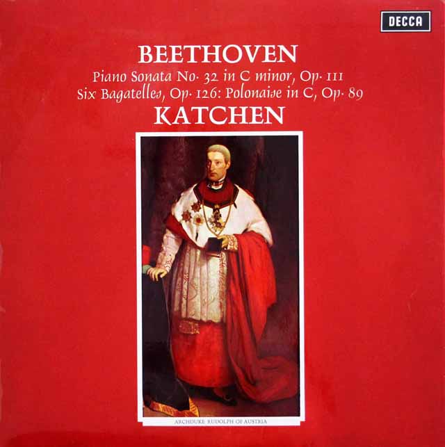 【オリジナル盤】　カッチェンのベートーヴェン/ピアノソナタ第32番ほか　英DECCA　3202　LP レコード