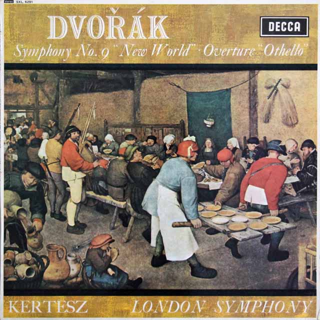 ケルテスのドヴォルザーク/交響曲第9番「新世界より」ほか　英DECCA　3203　LP レコード