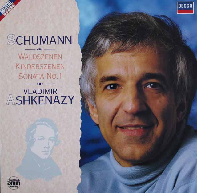 アシュケナージのシューマン/森の情景、子供の情景ほか　独DECCA　3598　LP レコード