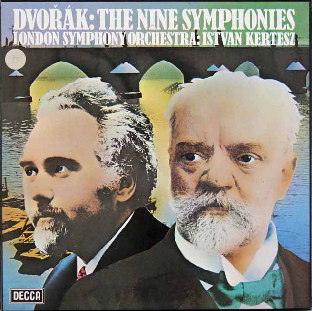 ケルテスのドヴォルザーク/交響曲全集　英DECCA　3203　LP レコード