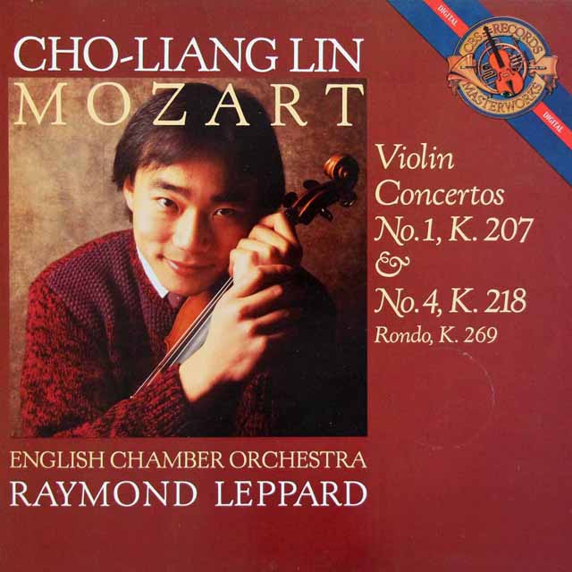 リンのモーツァルト/ヴァイオリン協奏曲第1番ほか　蘭CBS　3506　LP レコード