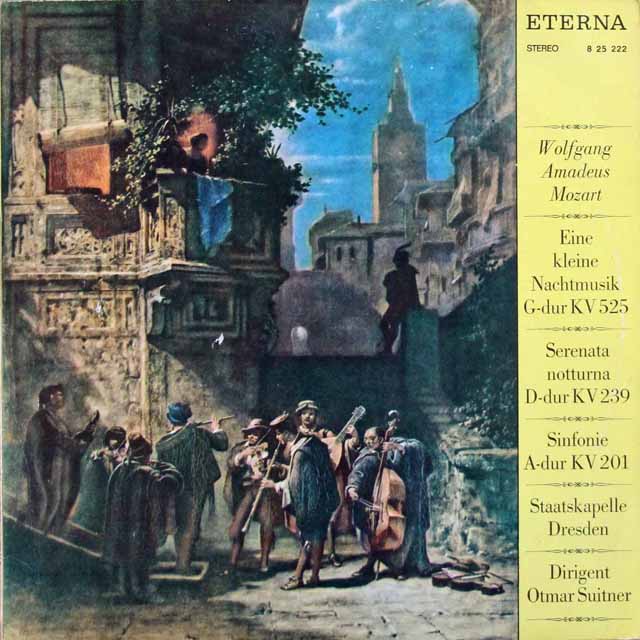 スウィトナーのモーツァルト/アイネ・クライネ・ナハトムジークほか   独ETERNA 　3204　LP レコード