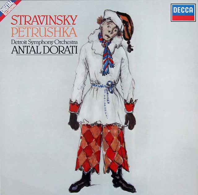 ドラティのストラヴィンスキー/「ペトルーシュカ」　独DECCA　3720　LP レコード