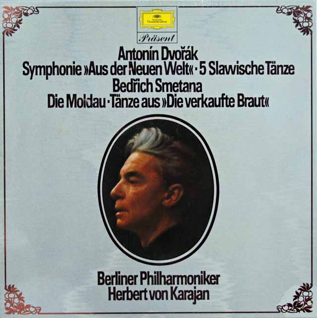 【未開封】カラヤンのドヴォルザーク/交響曲第9番「新世界より」ほか　独DGG　3208　LP レコード