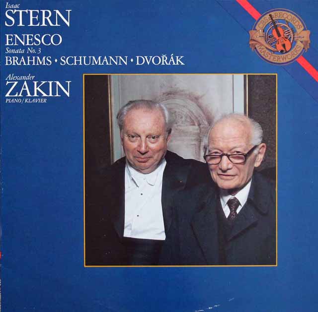 スターン&ザーキンのエネスク/ヴァイオリン・ソナタ第3番ほか　蘭CBS　3209　LP レコード