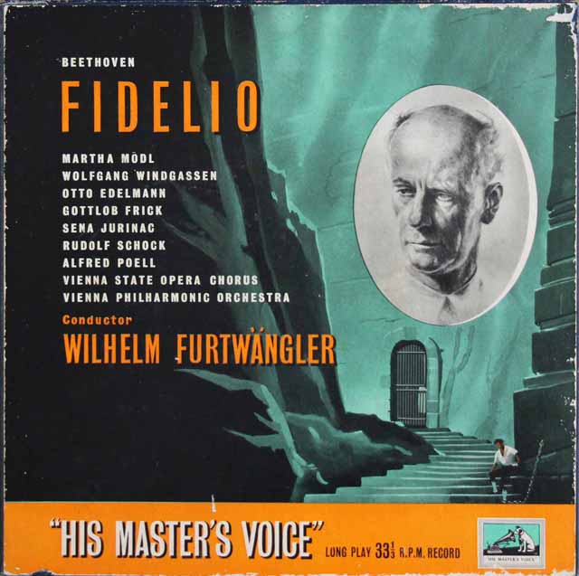 【オリジナル盤】　フルトヴェングラーのベートーヴェン/「フィデリオ」全曲　英EMI　3209　LP レコード