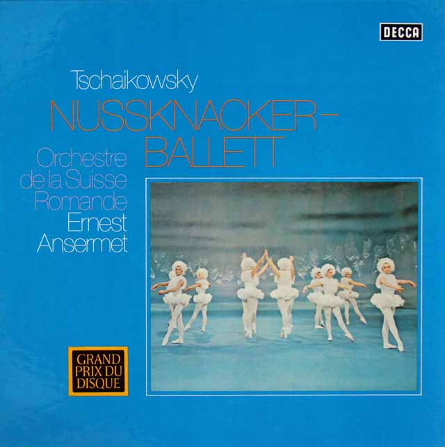 アンセルメのチャイコフスキー/「くるみ割り人形」全曲　独DECCA　3210　LP レコード