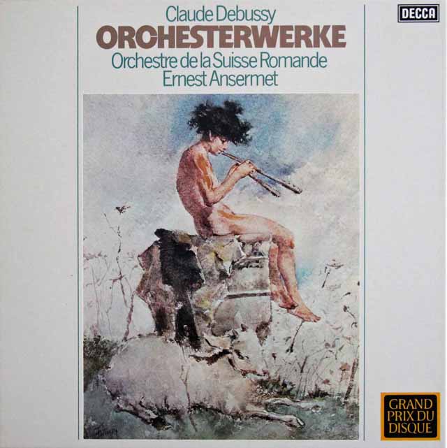 アンセルメのドビュッシー/管弦楽曲集   独DECCA   3211　LP レコード