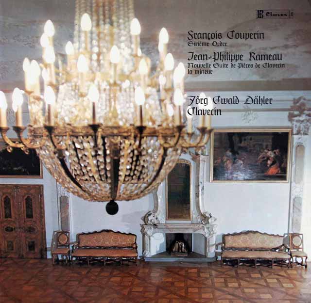 デーラーのクープラン、ラモー/クラヴサン曲集　スイスClaves　3596　LP レコード