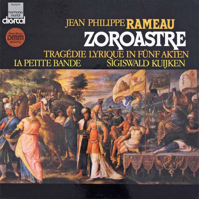 クイケンのラモー/「ゾロアストル」　独HM　3512　LP レコード