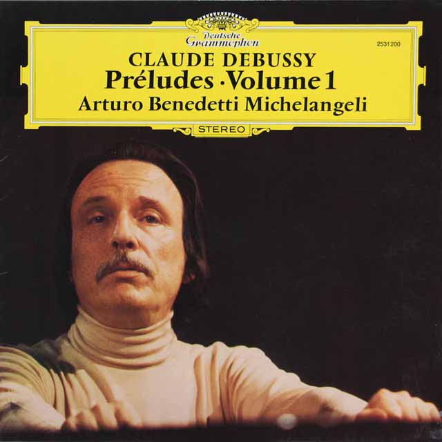 ミケランジェリのドビュッシー/前奏曲集第1＆2巻（2枚セット）　独DGG　3213　LP レコード