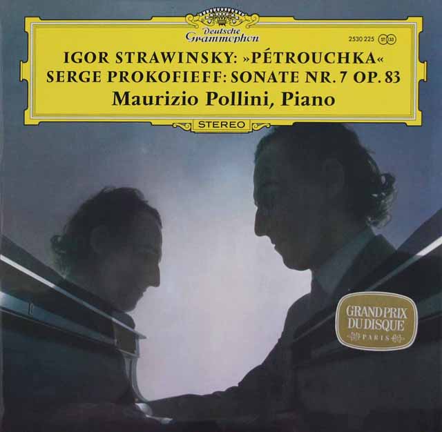 ポリーニのストラヴィンスキー/「ペトルーシュカ」ほか　独DGG　3723　LP レコード