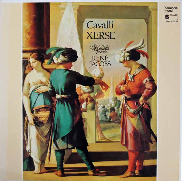 ヤーコプスのカヴァッリ/歌劇「セルセ」　仏HM　3595　LP レコード