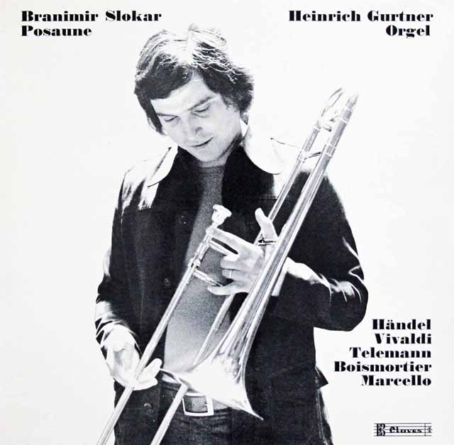 LP レコード スローカー、グルトナーのトロンボーンとオルガンのための作品集 スイスClaves 3594