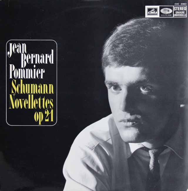 ポミエのシューマン/ノヴェレッテ　仏EMI　3594　LP レコード