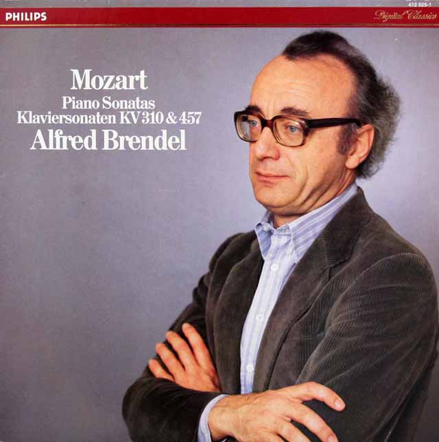ブレンデルのモーツァルト/ピアノソナタ第8、14番　蘭PHILIPS　3726　LP レコード