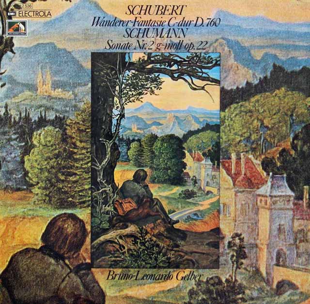 ゲルバーのシューベルト/さすらい人幻想曲ほか　独EMI　3219　LP レコード