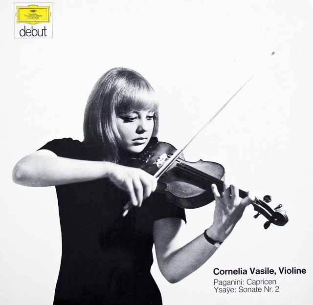 【デビューシリーズ】　ヴァシレのパガニーニ/24の奇想曲ほか　独DGG　3220　LP レコード